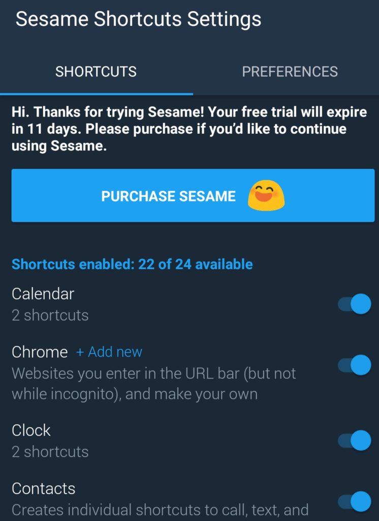 Enable Android Nougat Shortcuts