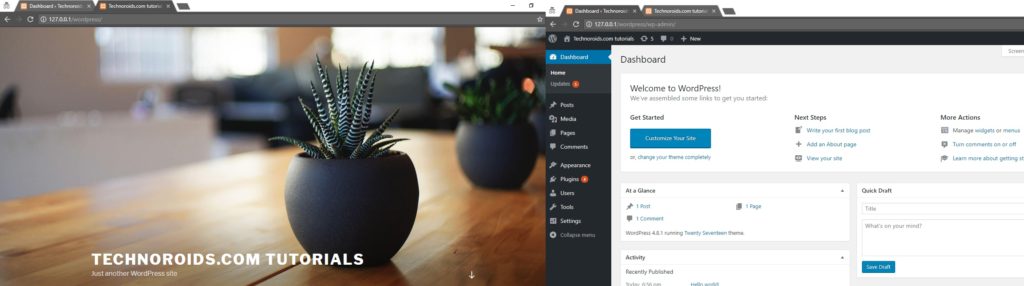 Install WordPress on your own Server