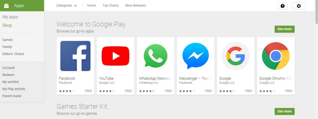 Google Play Store 2018
