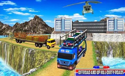 US Police Cargo Transport Vehicles